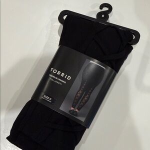 Torrid Black Full-Length Leggings